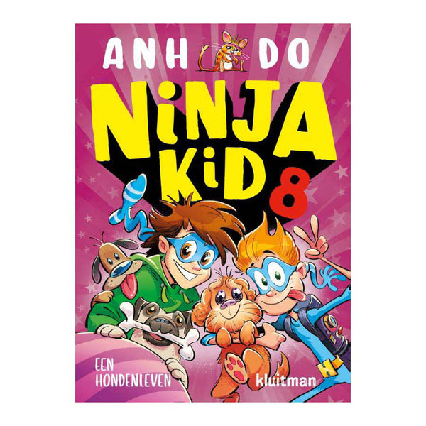 Uitgeverij kluitman ninja kid 8 een hondenleven