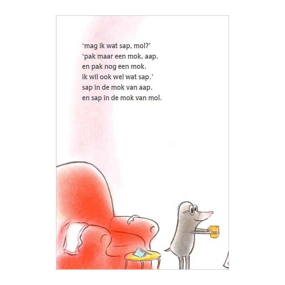 Kluitman aap mol en de zon het hol is vol, 2 verhalen in 1 boek (avi start)