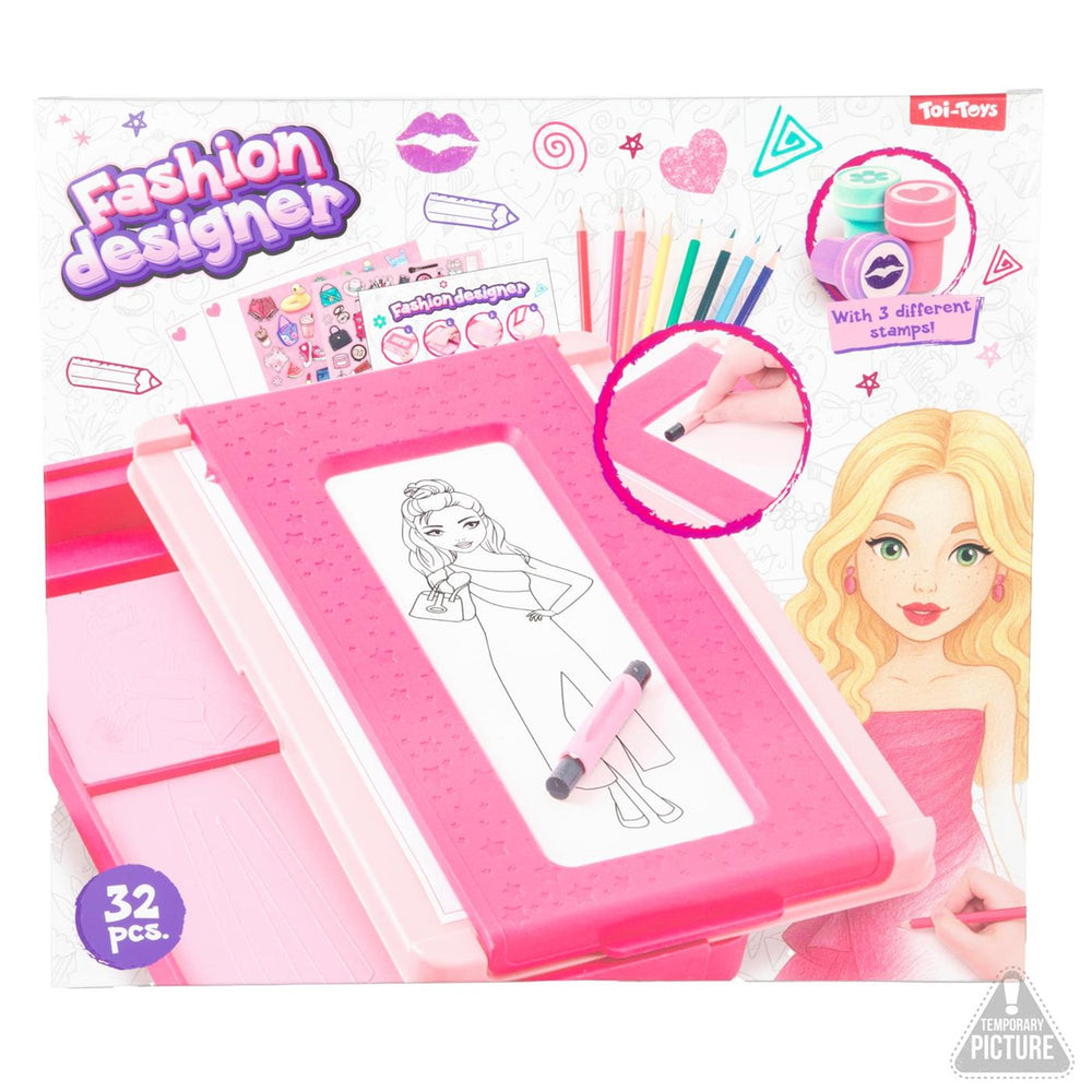 Toi-toys stationary mode ontwerper set schetstool + accessoiresessoires