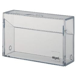 Sigel visitenkaartenbox va110 glashelder