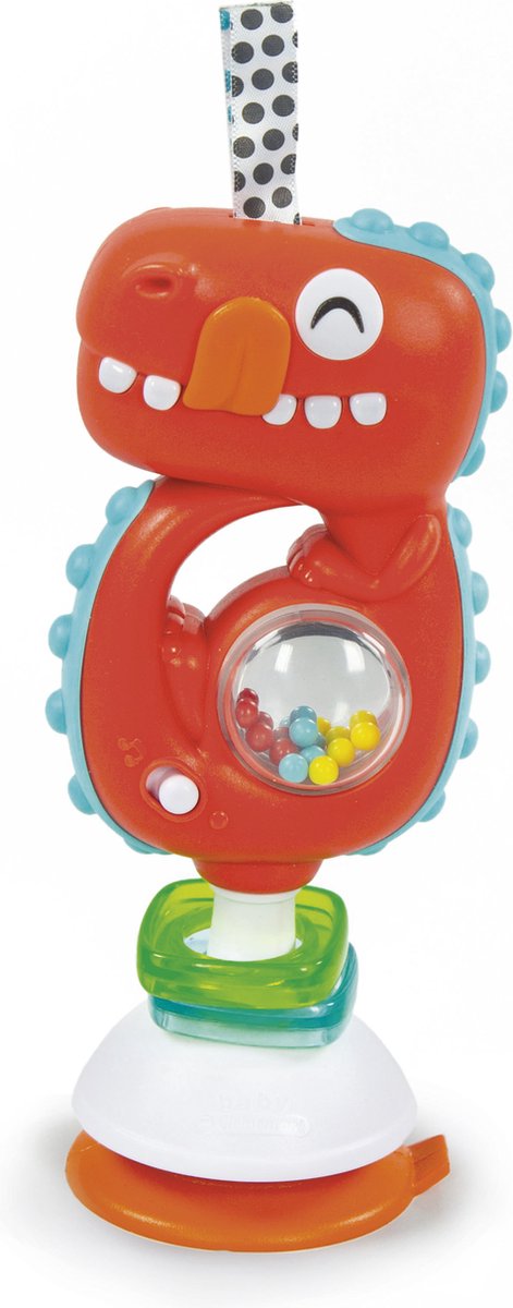 Clementoni baby - elektronische dino rammelaar - met geluid - vanaf 3 maanden
