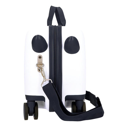 Trolleykoffer rit op steek wit