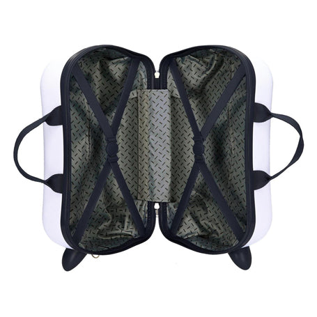 Trolleykoffer rit op steek wit