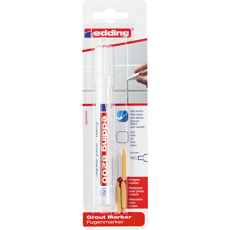 Edding 1006772 - edd.voegenmarker 8200 clipst. | 5 stuks