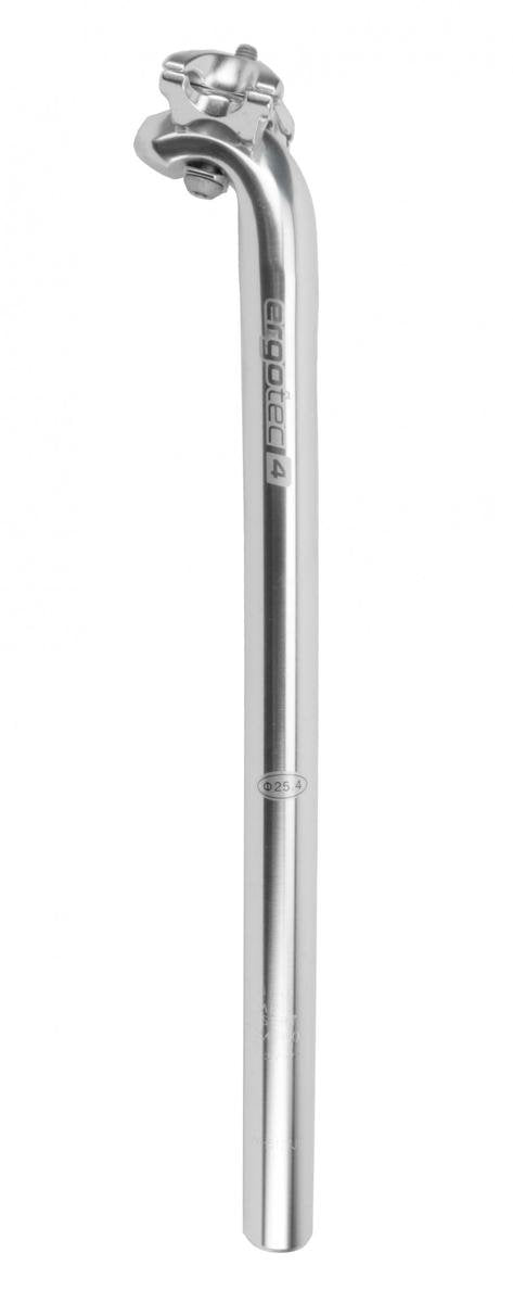 Ergotec zadelpen Haak 25,4 x 400 offset 25 mm alu