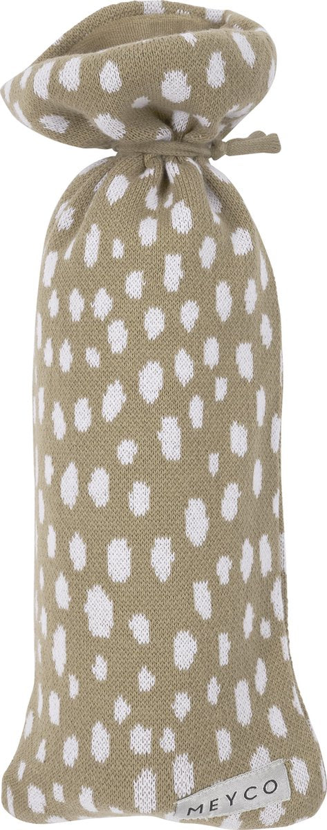 Meyco baby cheetah kruikenzak - taupe