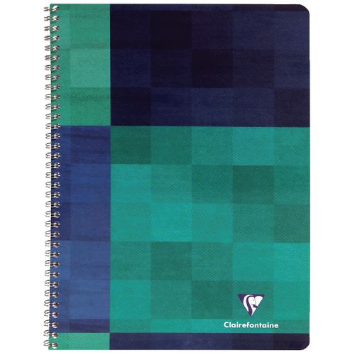 Spiraalschrift clairefontaine 8722 17 x 22 cm assorti