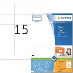 Etiketten herma