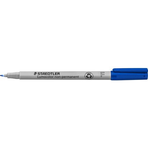 Marker lumocolor staedtler 0,6mm blauw