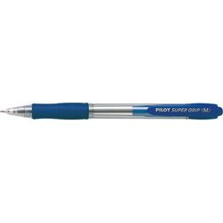 Balpen pilot super grip blauw inkt op oliebasis