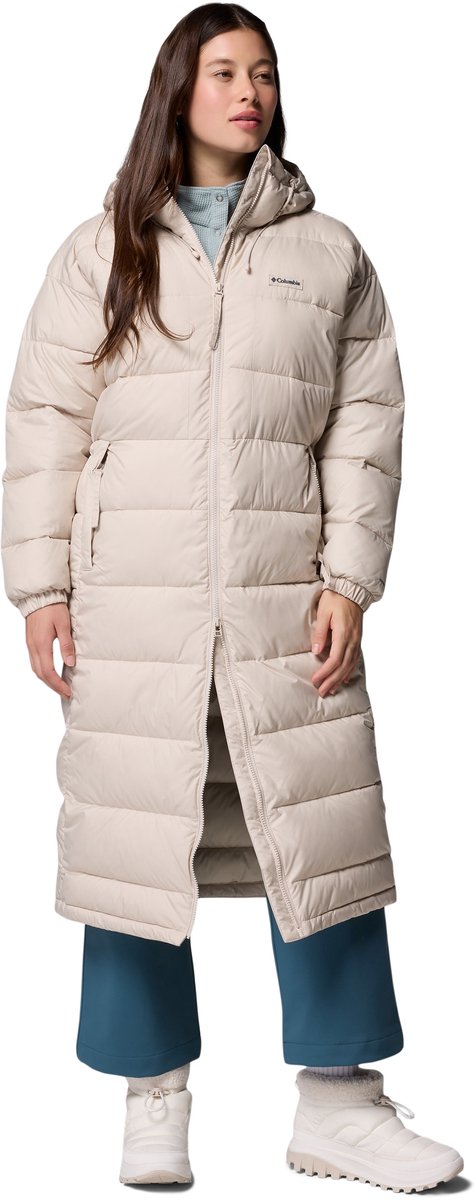 Columbia pike lake™ iii long jacket dames outdoorjas - dark stone
