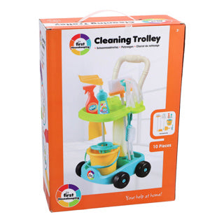 Mijn eerste mijn eerste schoonmaaktrolley