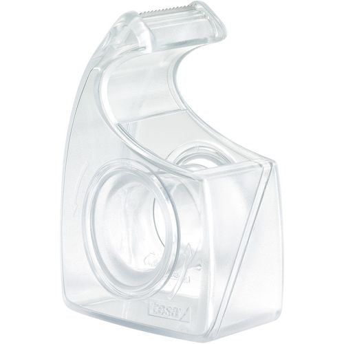 Tape-dispenser tesa easy cut® transparant kunststof