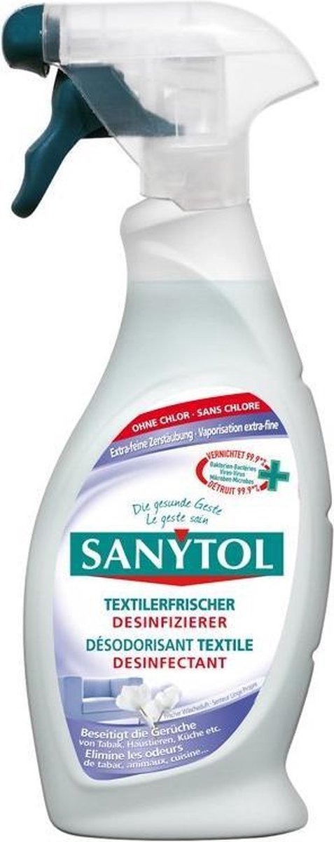 Sanytol desinfecterende textielverfrisser - 500ml - antibacterieel