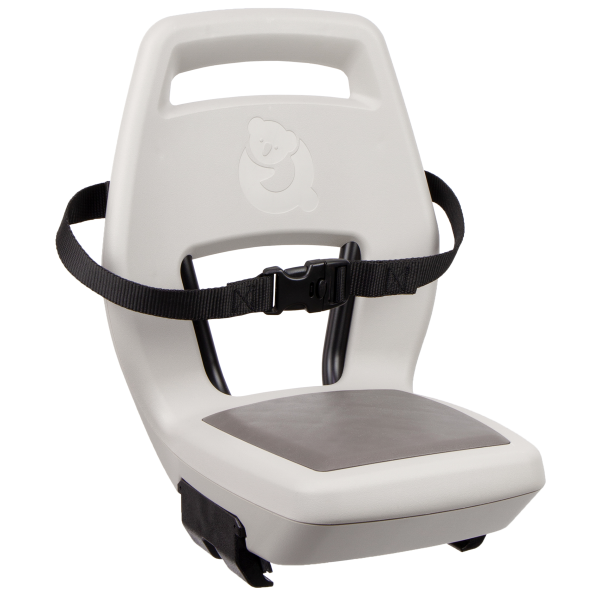 Qibbel achterzitje junior 6+ bagagedrager beige bruin