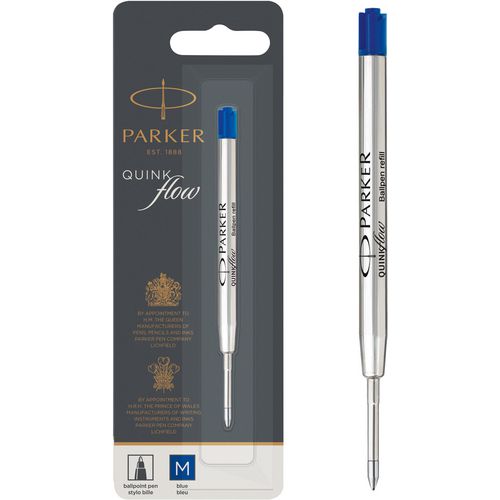 Parker navulling quinkflow blauw medium 0,7 mm