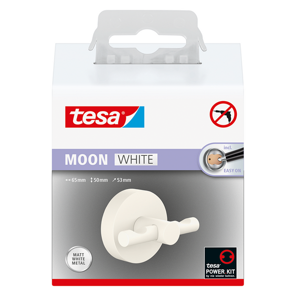 Tesa 1073532 - moon white badjashaak wit | 1 stuks