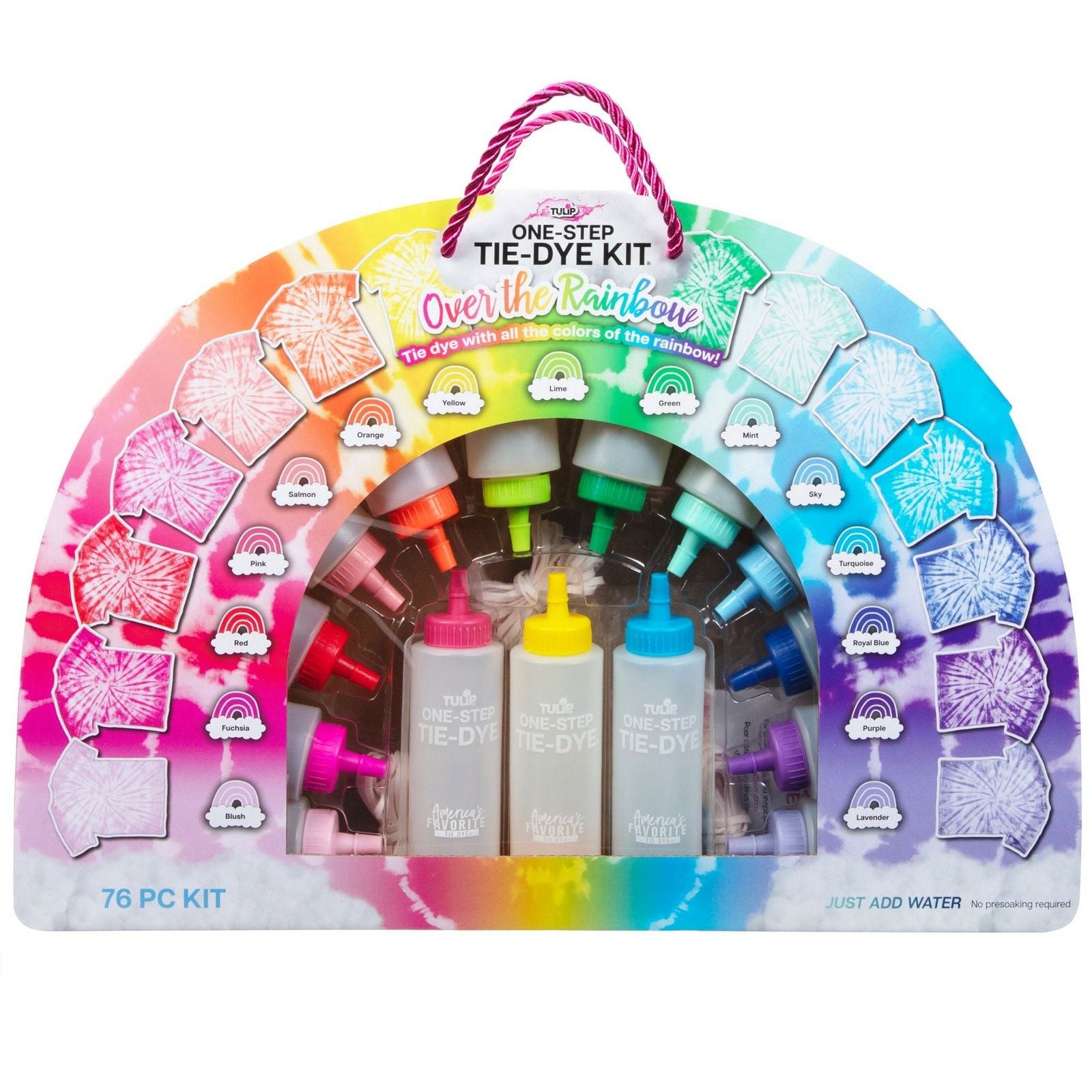 Tulip one-step tie dye • rainbow arch kit xl