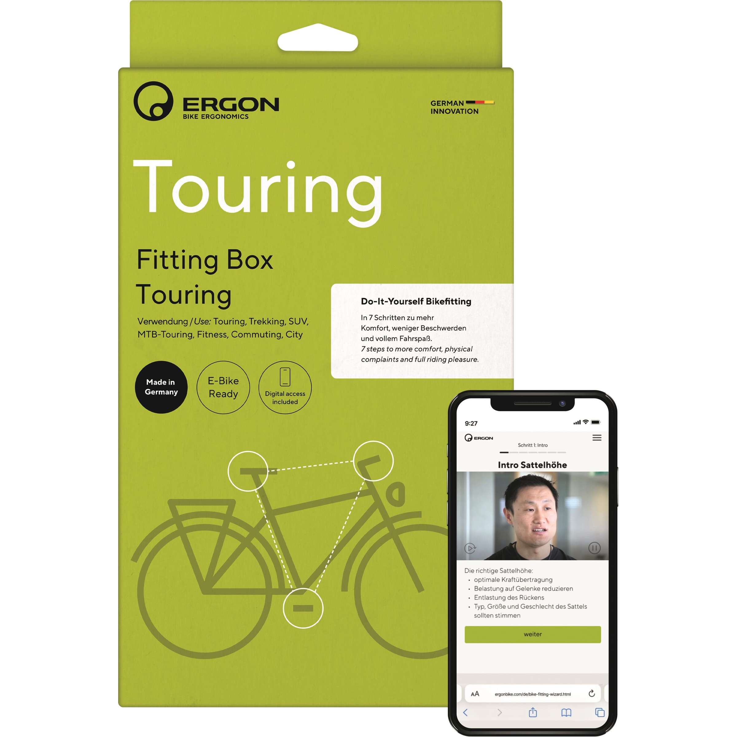Ergon pasbox touring e-bike