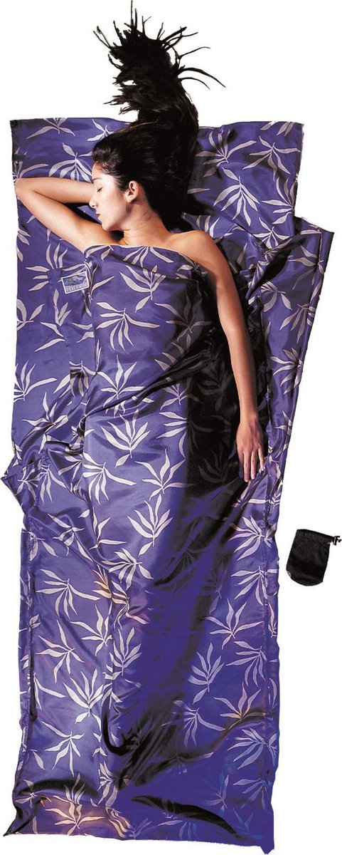 Cocoon travelsheets 100% zijde - leaves