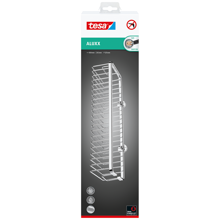 Tesa 1066814 - aluxx mandje enkel | 1 stuks