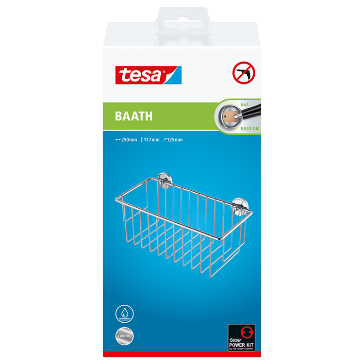 Tesa baath doucherekje - 117 mm.
