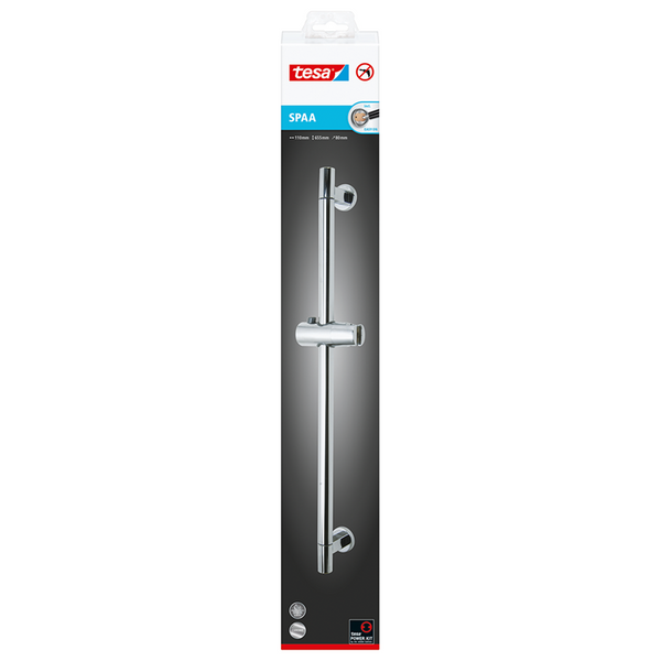 Tesa 1062572 - spaa verstelb.douchest. 655 mm | 1 stuks