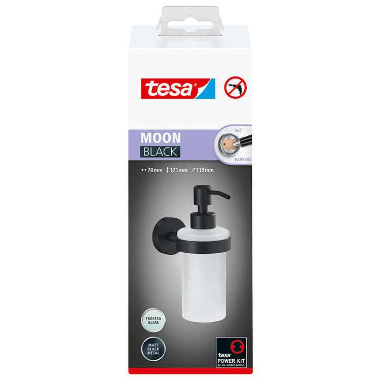 Tesa 1072284 - moon black zeeppomp zwart | 1 stuks