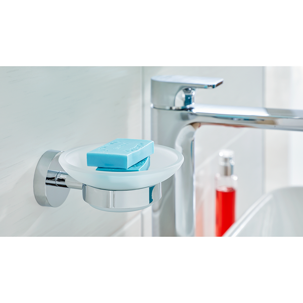 Tesa zeephouder smooz 40324 chroom glas