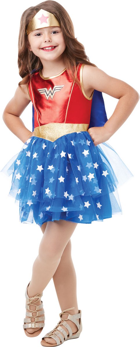 Rubies - wonder women premium kids (7-8 jaar)