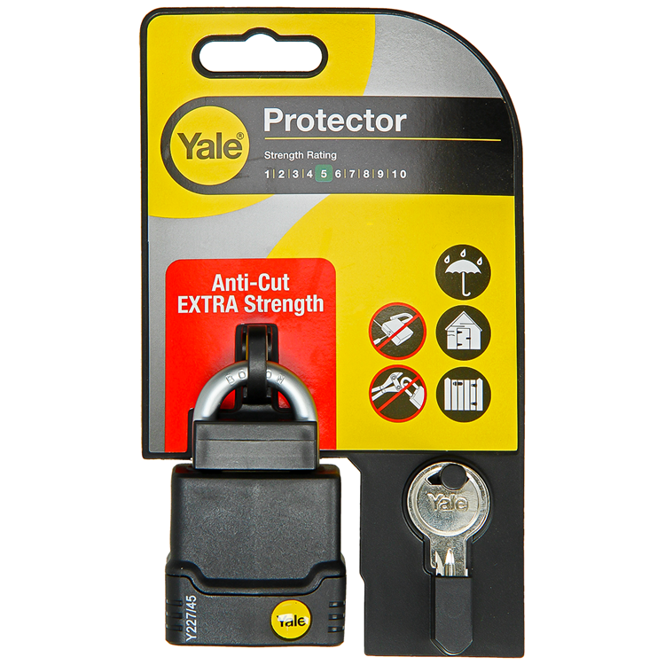 Yale 1060488 - hangslot protector 45mm weerbestendig | 3 stuks