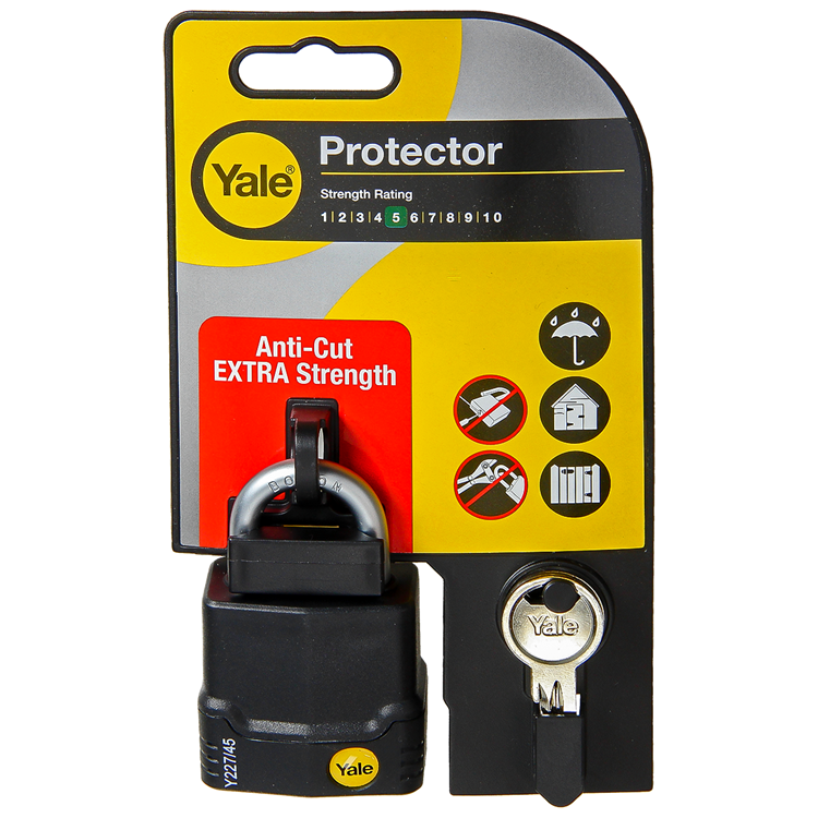 Yale 1060488 - hangslot protector 45mm weerbestendig | 3 stuks