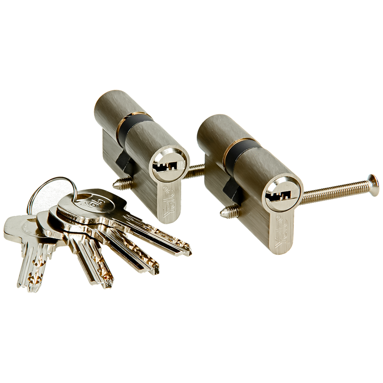 Yale 1060547 - 2 profielcil. 1000 mv 60mm(30 30) | 5 stuks