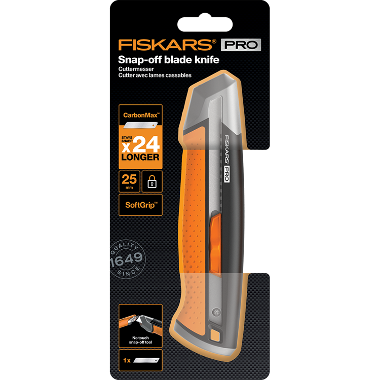 Fiskars carbonmax afbreekmes 25 mm