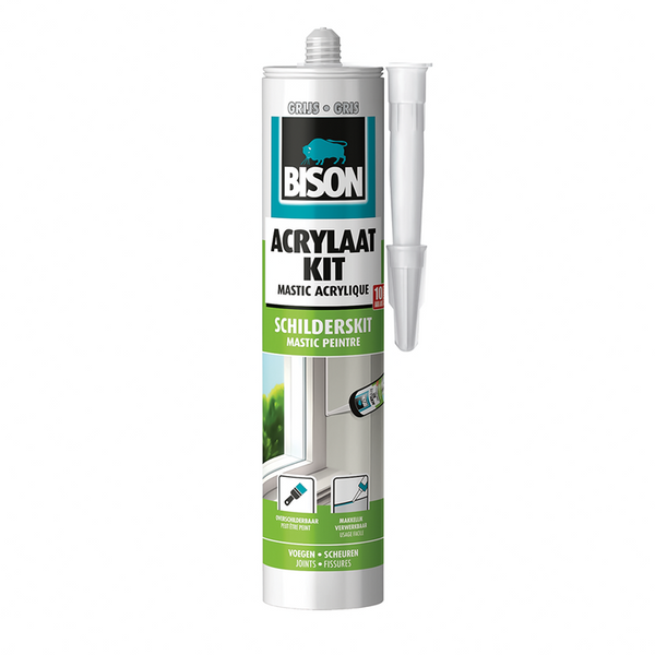 Bison acrylaatkit grijs