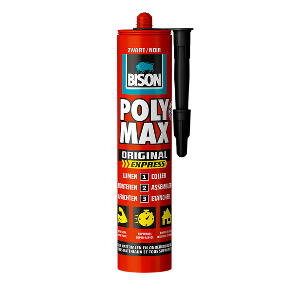 Bison 1029810 - b. poly max® express 425 g zw | 3 stuks
