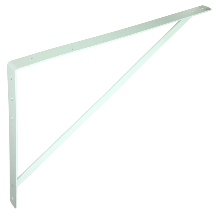 1059320 - plankdrager versterkt wit 400x600 | 6 stuks