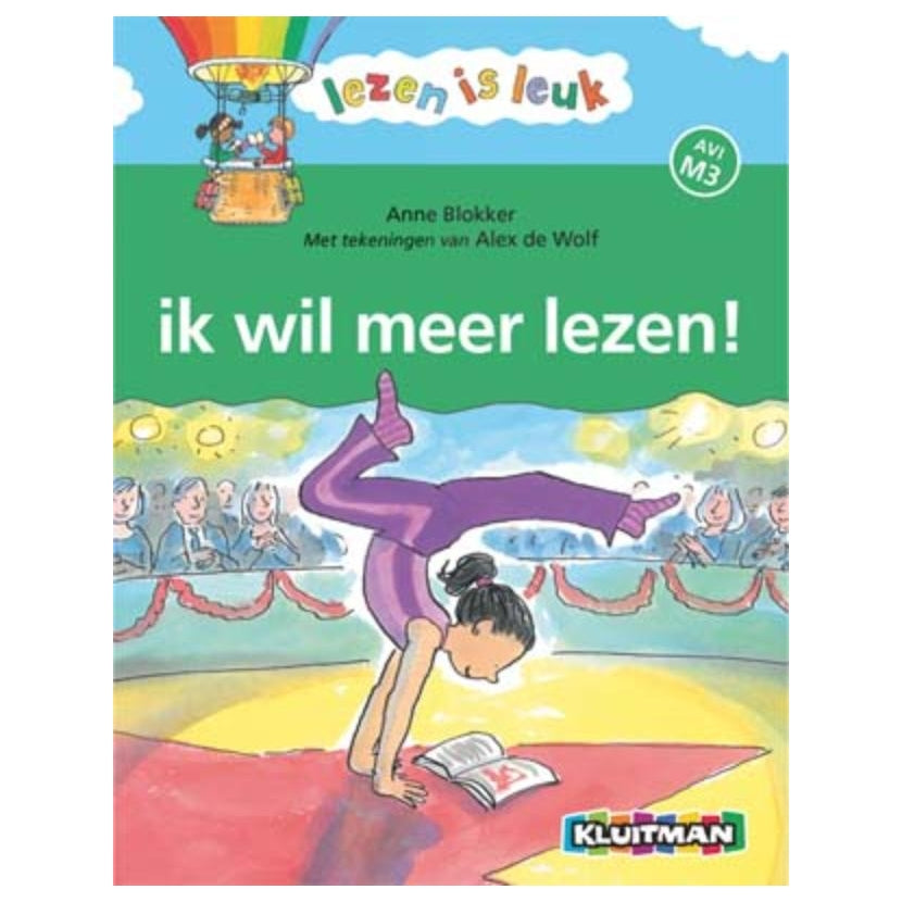 Kluitman lezen is leuk - ik wil meer lezen! avi-m3