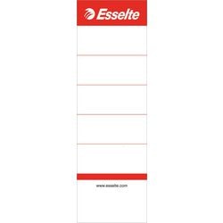 Esselte rugetiket insteek 15,8x5cm wit
