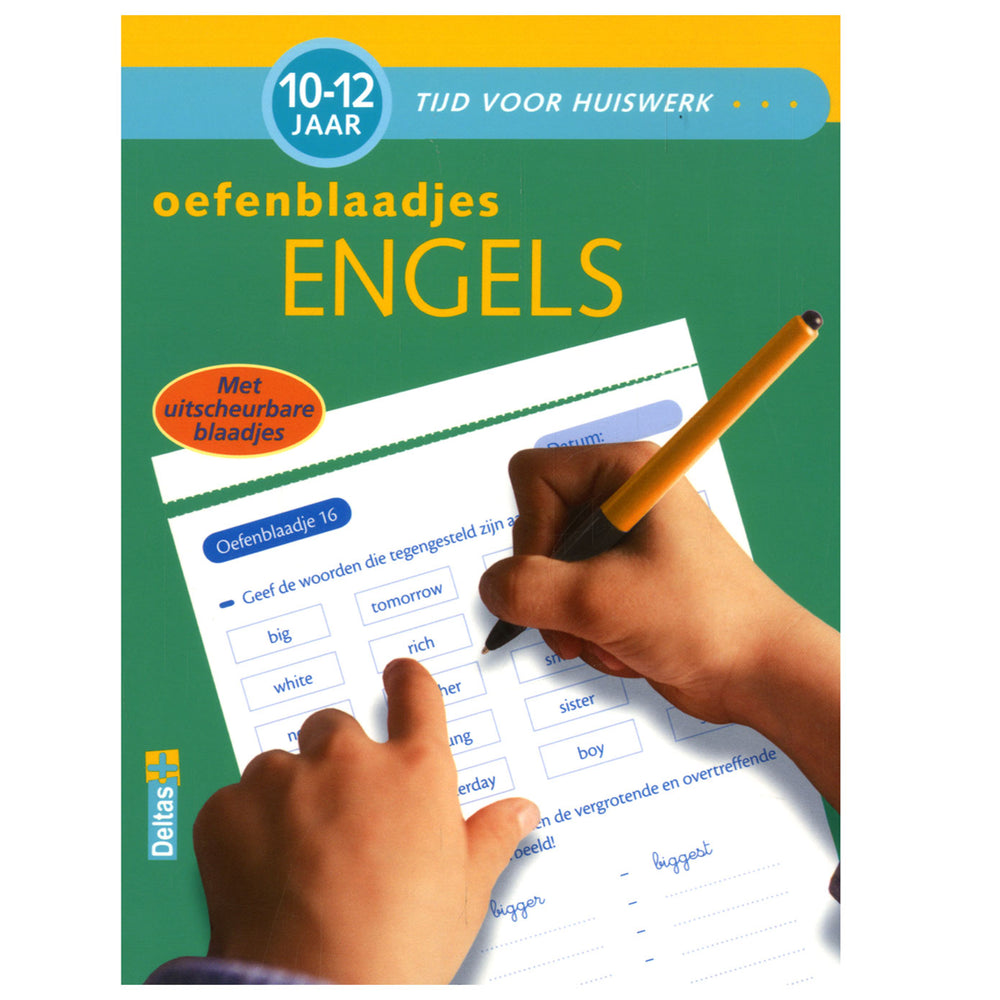 Deltas tijd voor huishoudelijk werk oefenblaadjes engels 10-12 jr