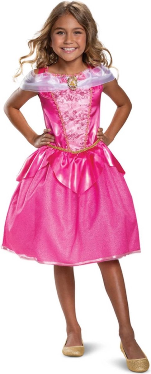 Disguise disney princess - aurora doornroosje deluxe kinderkostuum xs (3-4 jaar) xs