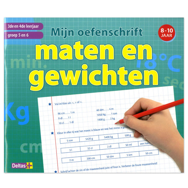 Deltas mijn oefenschrift maten en gewichten 3e en 4e leerjaar
