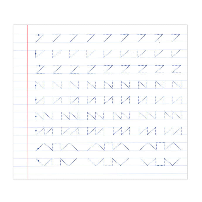 Deltas oefenschrift voorbereidend schrijven 5-6 jaar