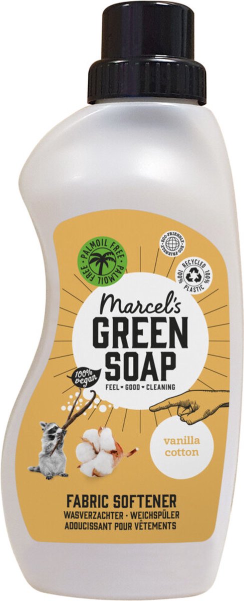 Marcel's green soap wasverzachter katoen vanilla 30 wasbeurten 750 ml