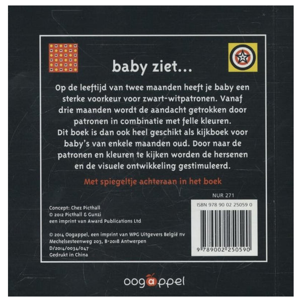 Centraal boekhuis kijkboek met spiegeltje (0-6 maanden)