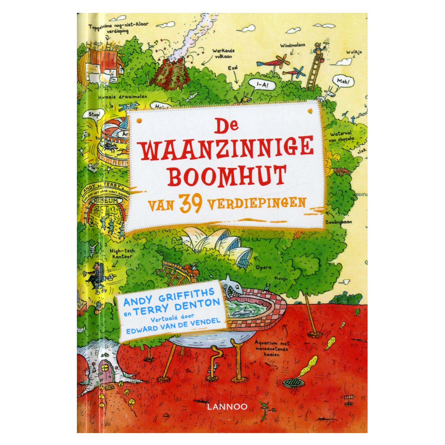 Centraal boekhuis de waanzinnige boomhut van 39 verdiepingen