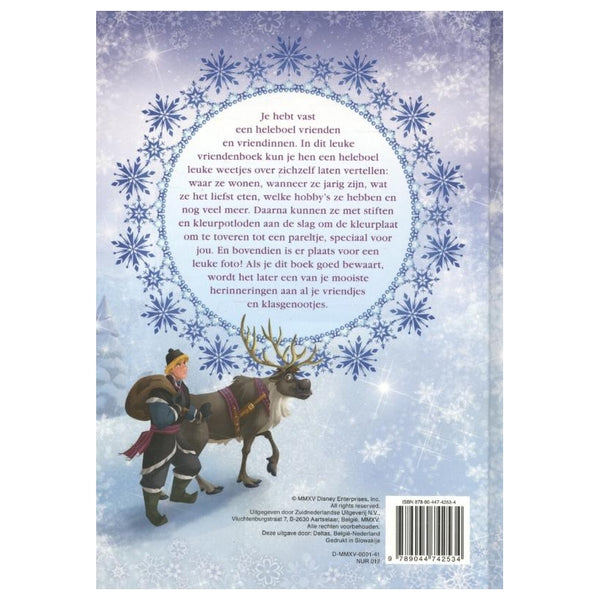 Deltas frozen vriendenboek