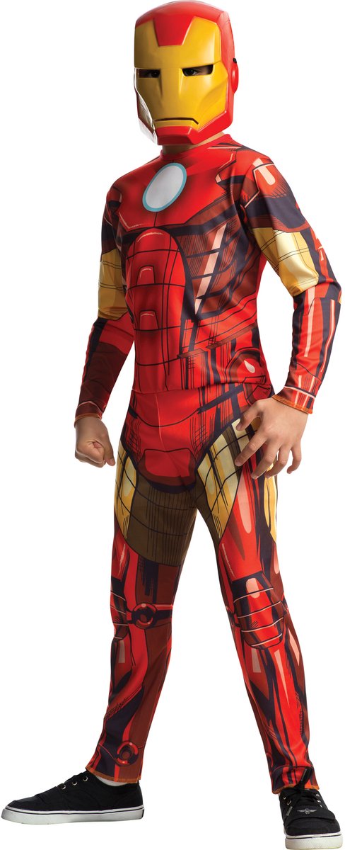 Rubies iron man kinderkostuum - - maat 3-4 jaar