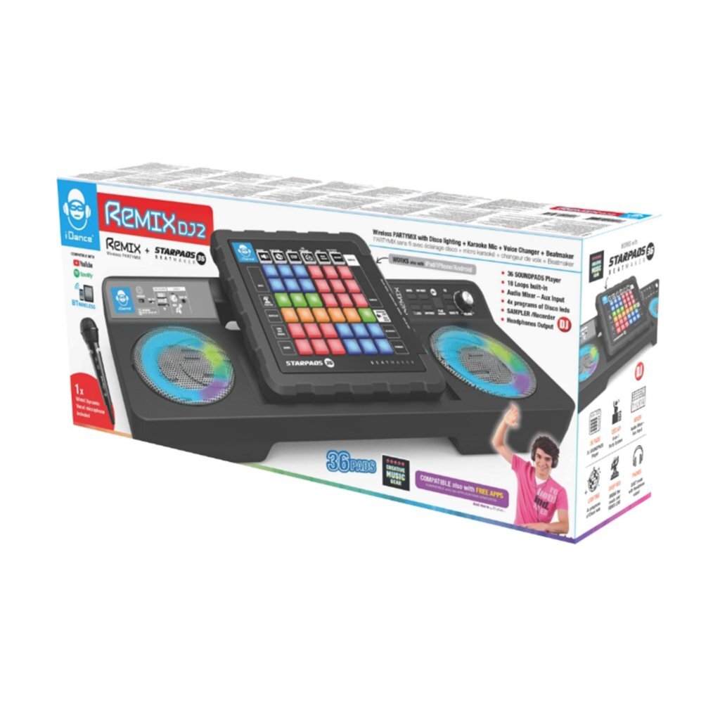 Idance dj mixerset remix dj2 licht + geluid