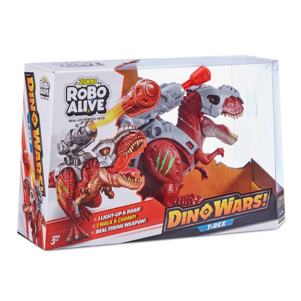 Zuru Zuru Robo Levend Dinosaurus T-Rex Glow In The Dark